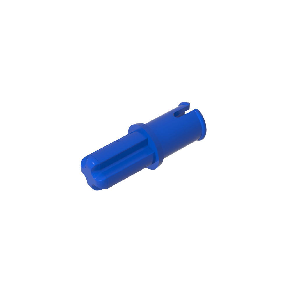 [PIN-EJE-CF-C50] Pin con eje (con fricción) - Azul Brillante