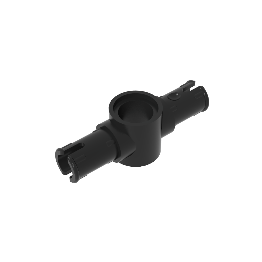 [CON-DBL-PIN-C80] Conector doble para pines - Negro