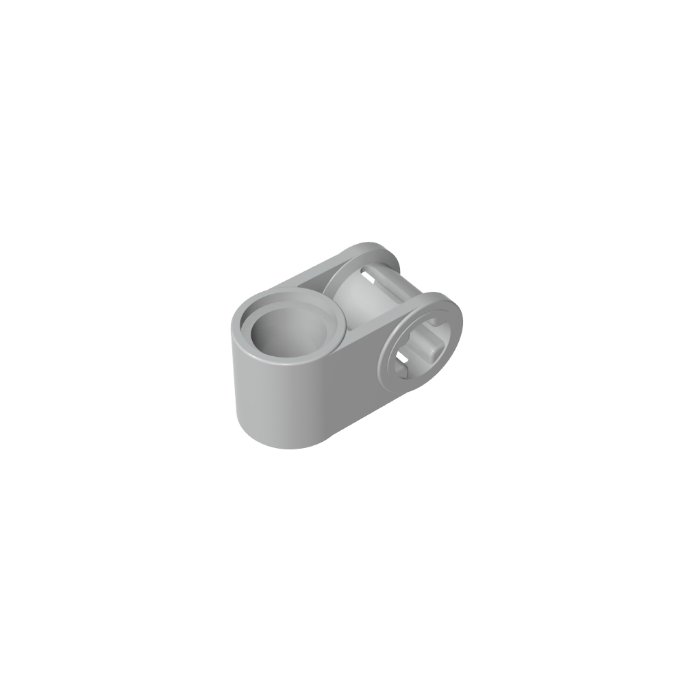 [CON-EJE-PIN-90-C71] Conector eje-pin perpendicular - Gris