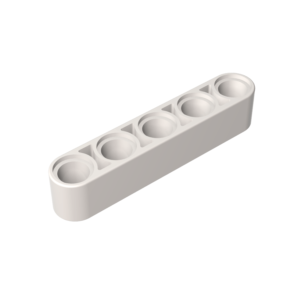 [VIG-5M-C90] Viga recta de 5 módulos - Blanco