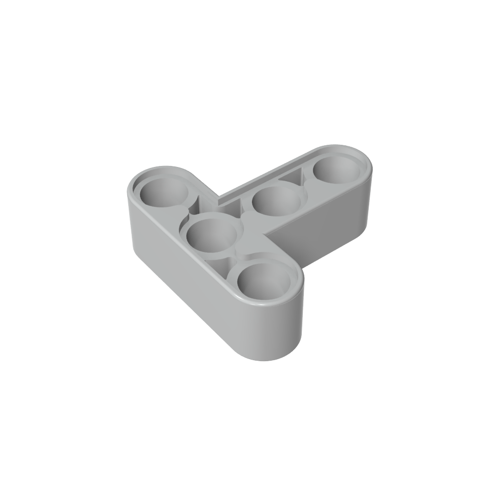 [VIG-T33-C71] Viga en T de 3x3 - Gris