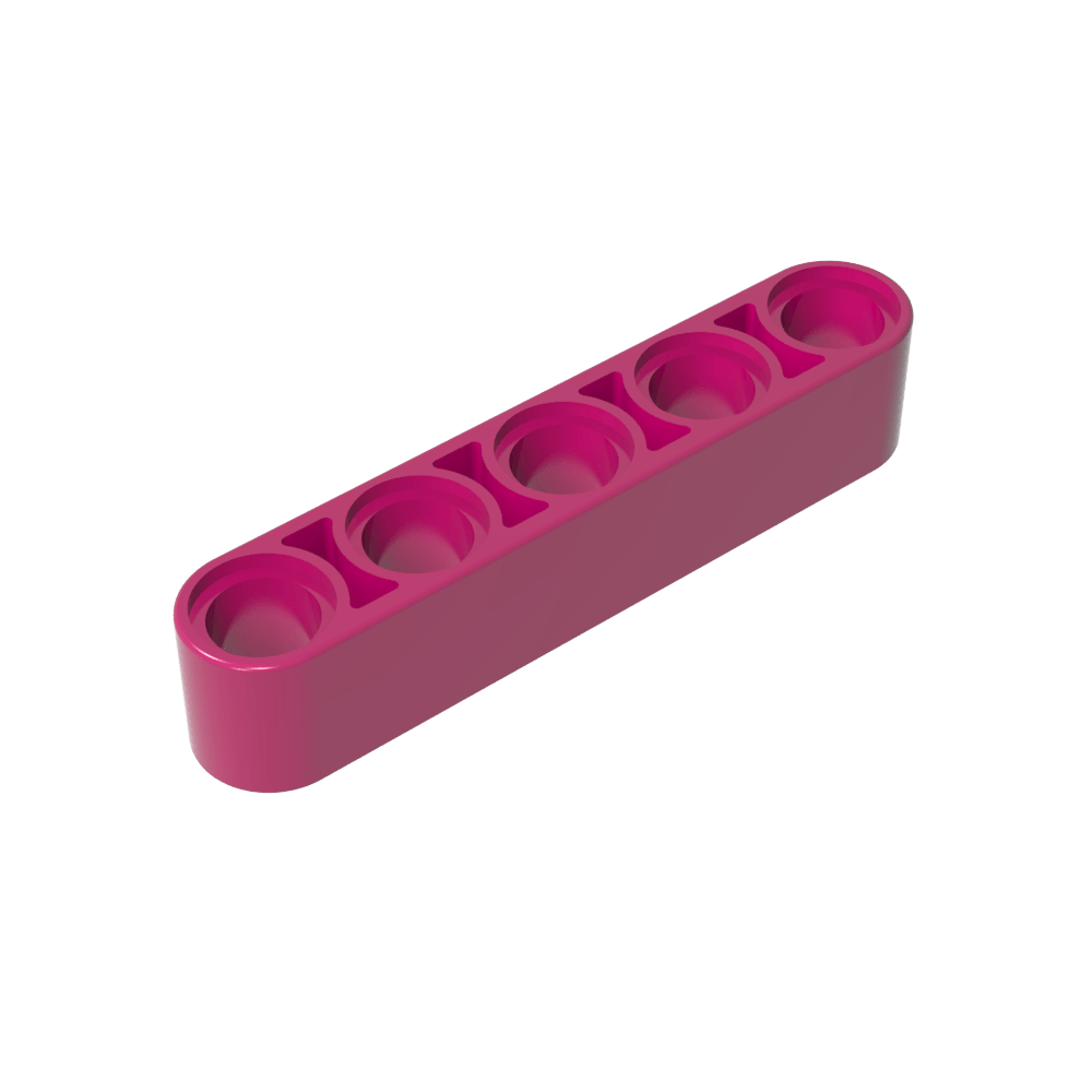 [VIG-5M-C13] Viga recta de 5 módulos - Magenta