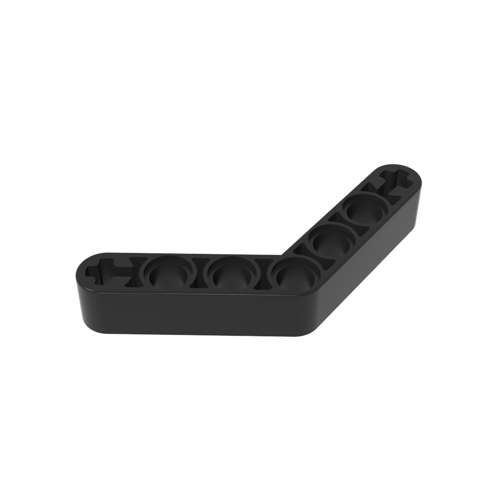 [VIG-ANG-44-C80] Viga angular 4x4 - Negro