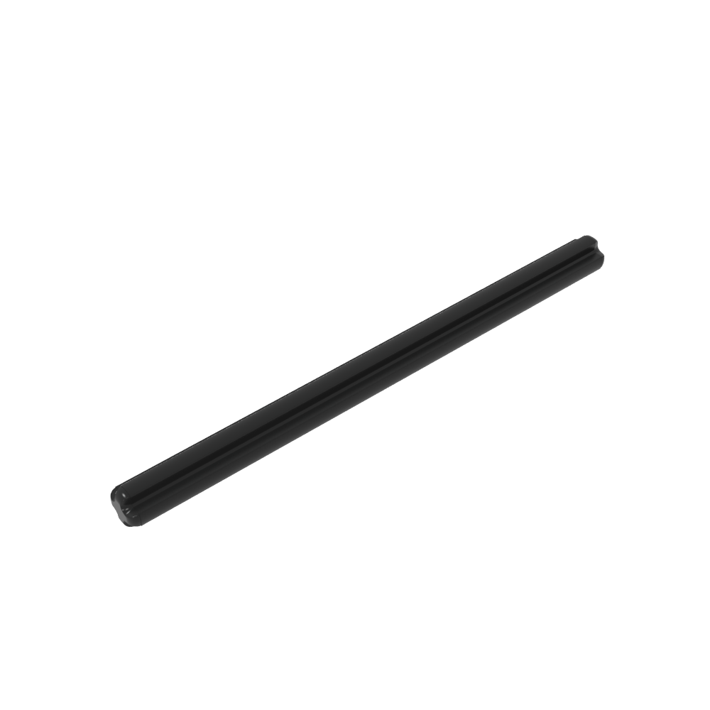 [EJE-8M-C80] Eje de 8 módulos - Negro