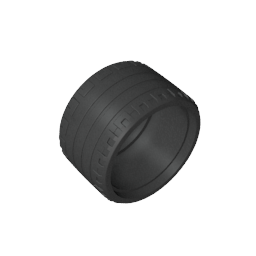 [NEU-37X22-C80] Caucho de 37x22 - Negro