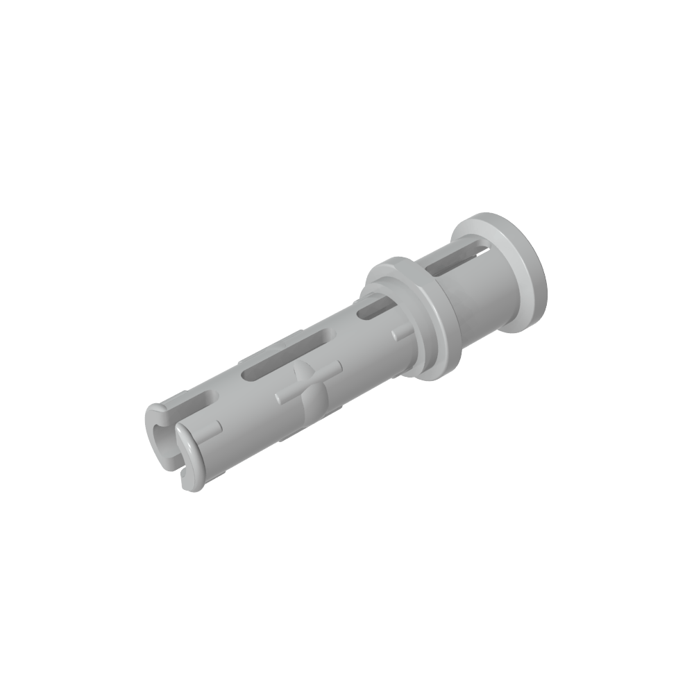 [PIN-2M-TOPE-C71] Pin de 2 módulos con tope axial - Gris