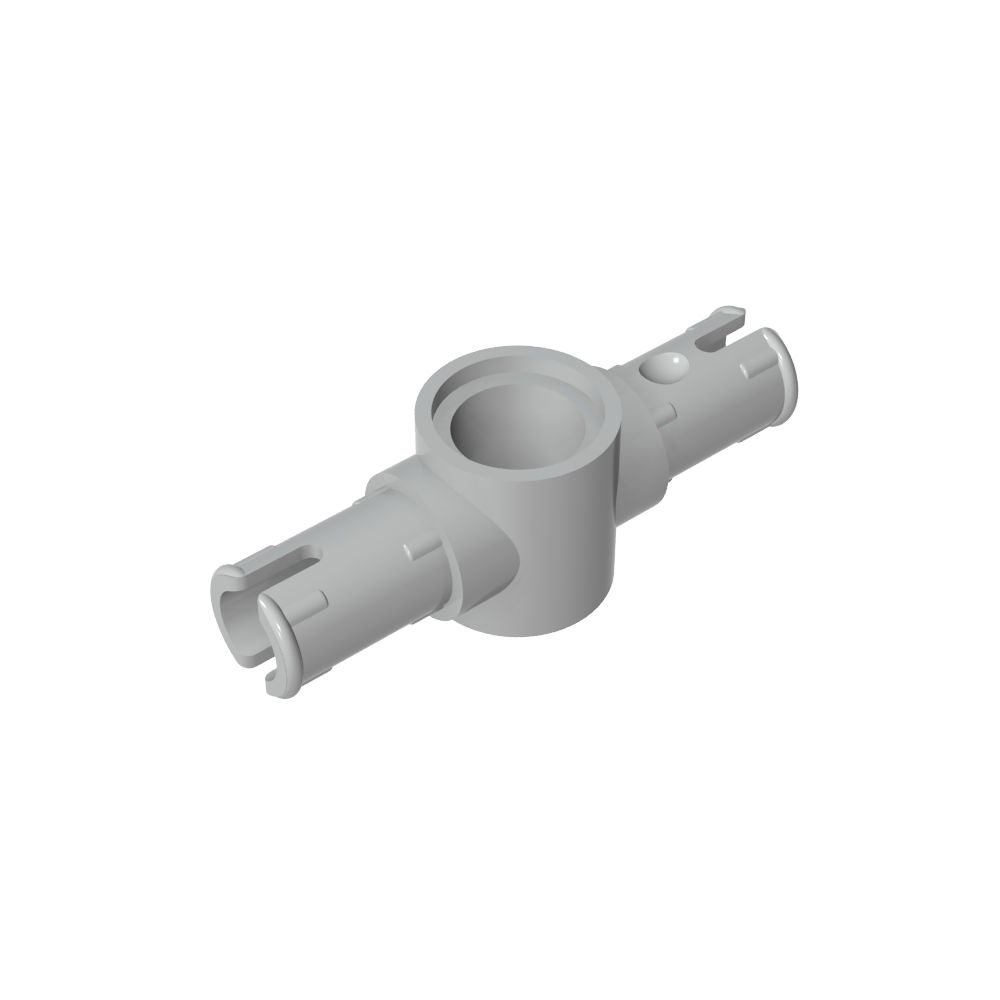 [CON-DBL-PIN-C71] Conector doble para pines - Gris