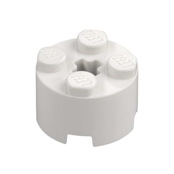 [CIL-16-CRZ-C90] Cilindro Ø16 con cruz - Blanco