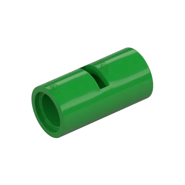 Tubo con doble agujero - Verde